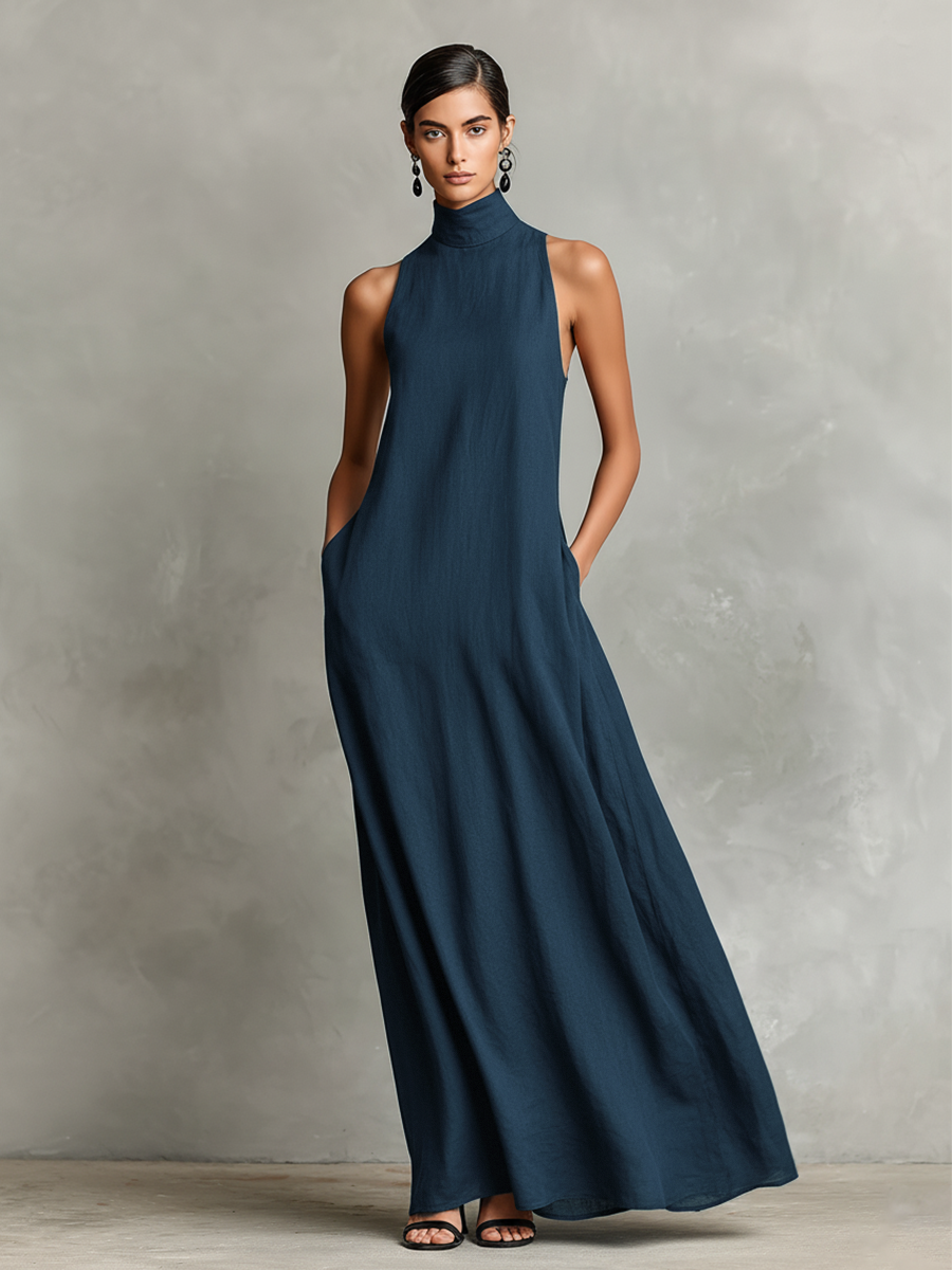 Fiora | Robe longue minimaliste