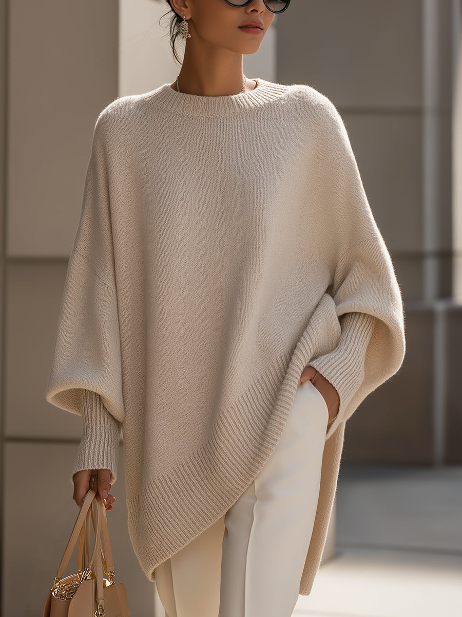 Jeanne | Pull oversize femme à la coupe fluide