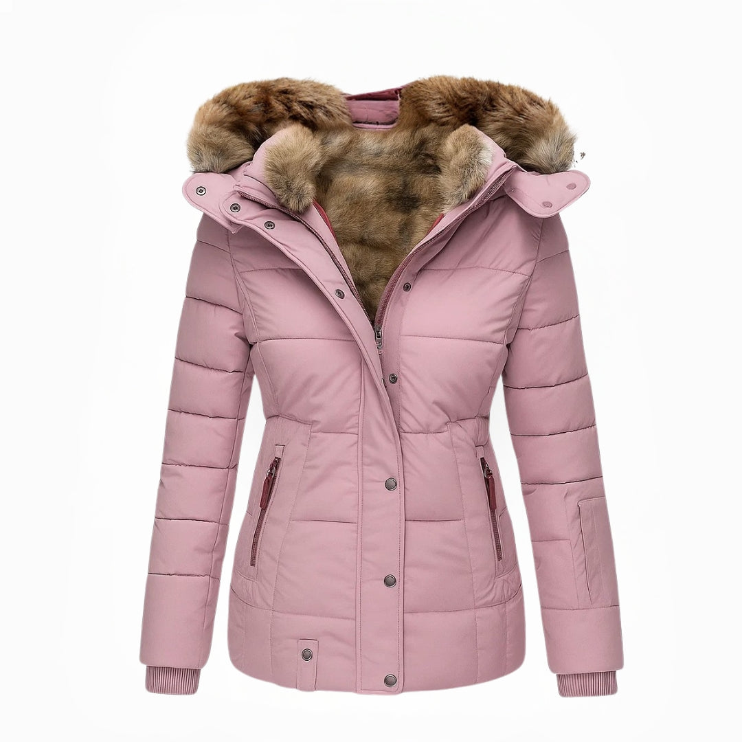 Manteau d'Hiver Alisson™ avec Doublure en Fourrure