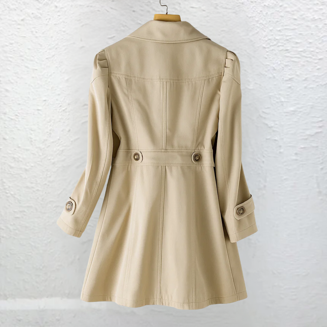 Juliette™ | Manteau Trench Classique à Boutons