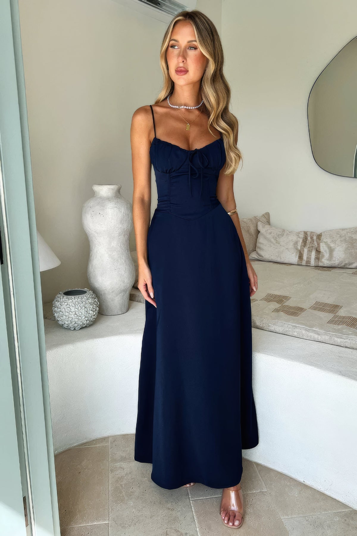 Marica | Robe longue d’été élégante