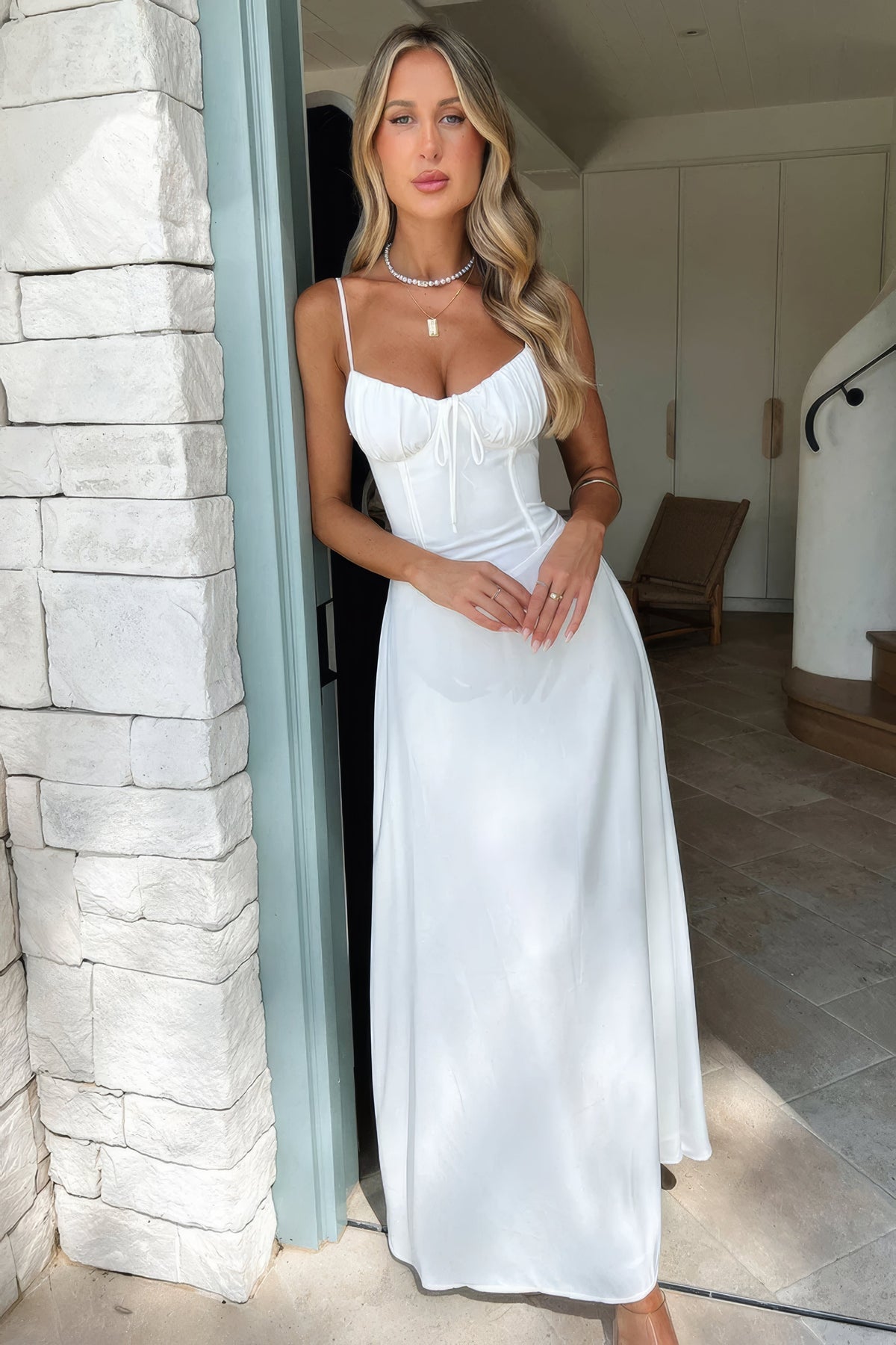 Marica | Robe longue d’été élégante