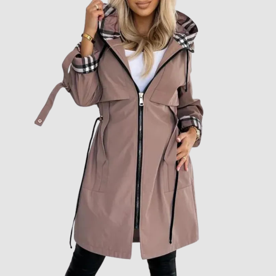 Ollie™ Manteau Zippé Imperméable et Coupe-Vent
