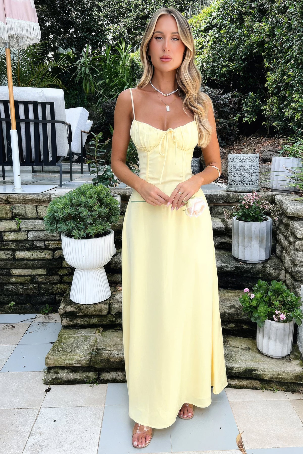 Marica | Robe longue d’été élégante