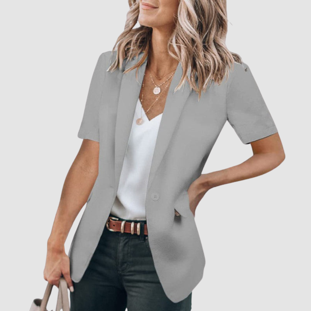 Dollie™ Blazer Moderne à Manches Courtes