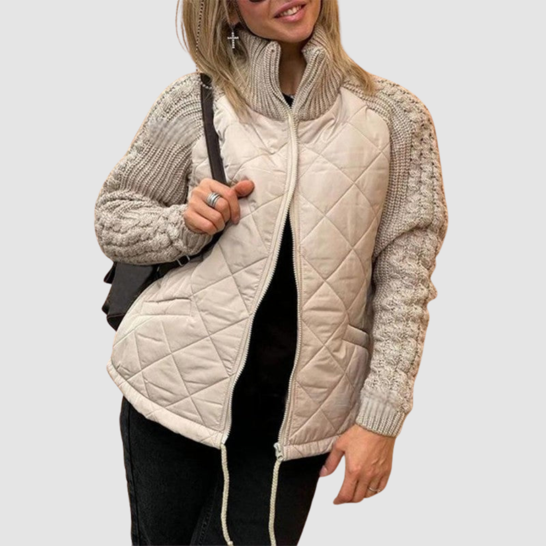 Veste en Duvet Patchwork en Laine Carina™