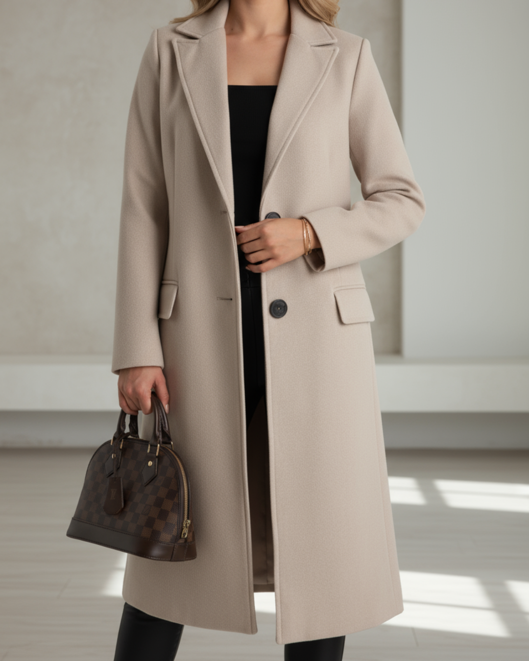 Manteau Long Élégant Anastacia™