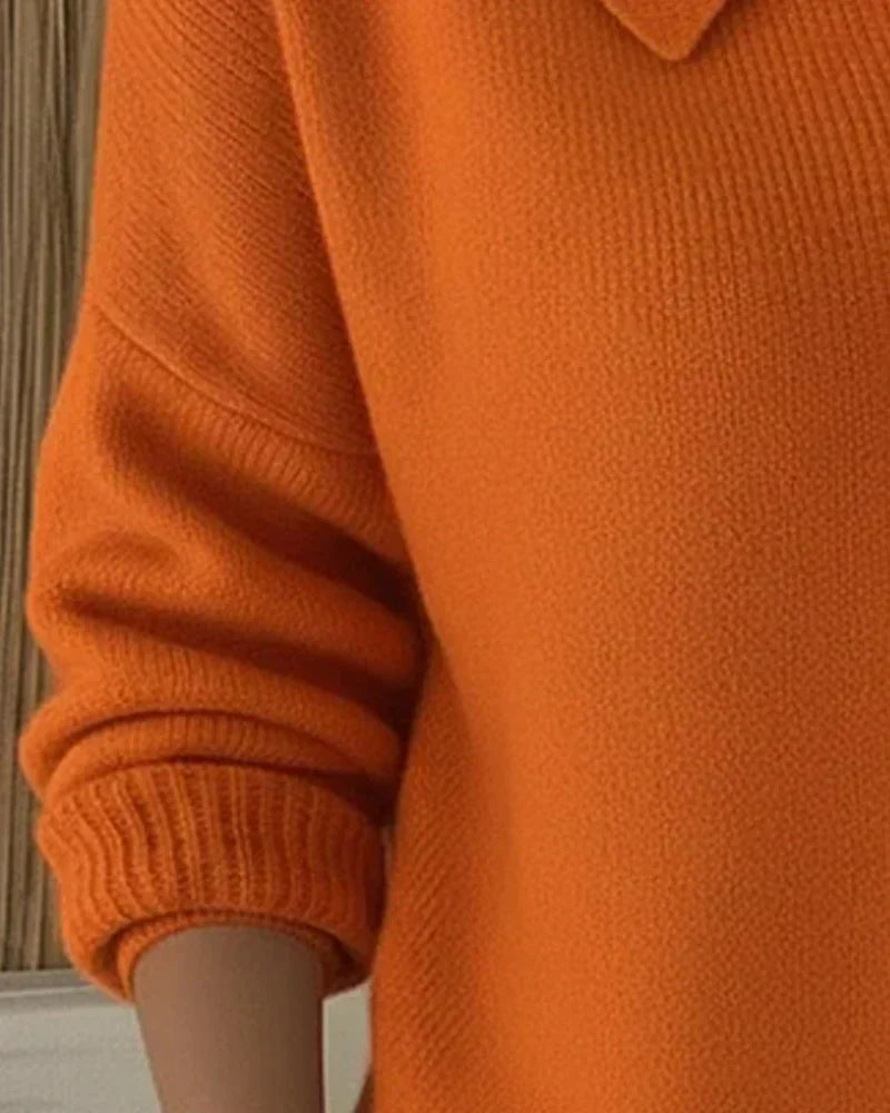 Vespera™ | Cardigan à col boutonné