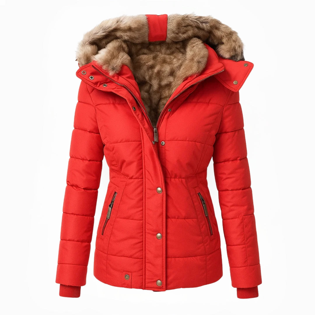 Manteau d'Hiver Alisson™ avec Doublure en Fourrure