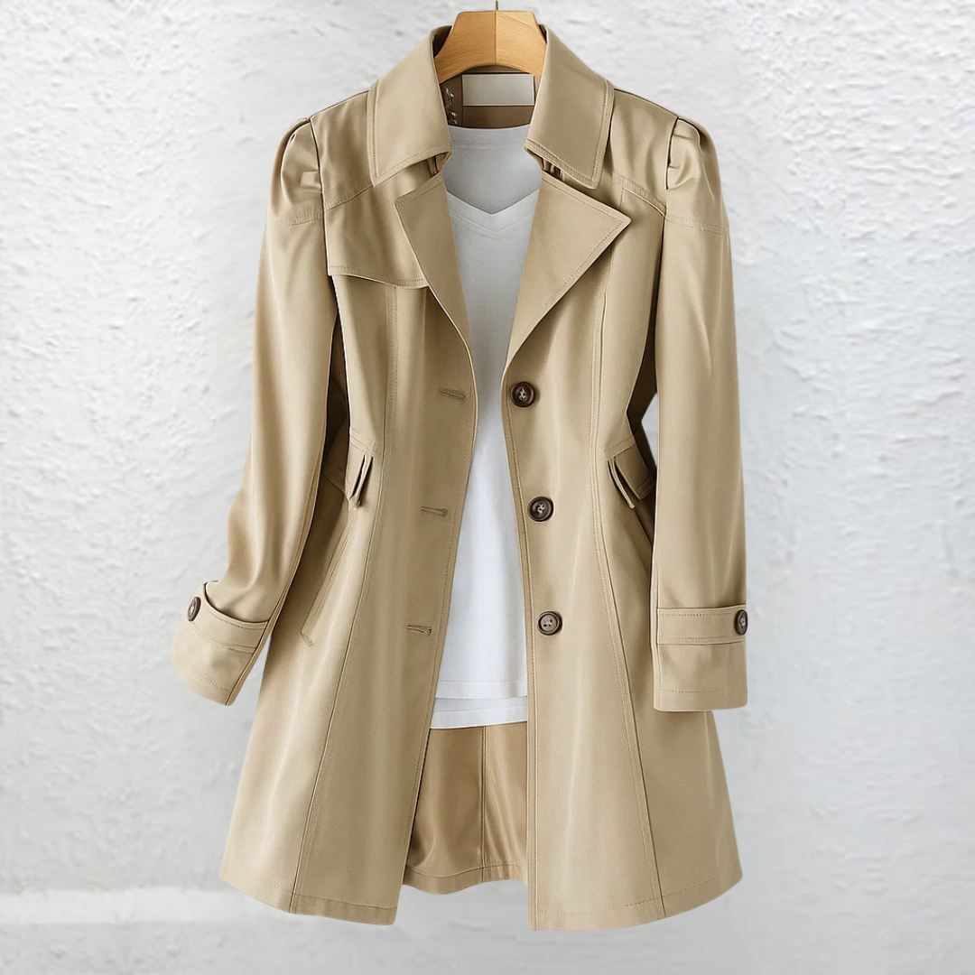 Juliette™ | Manteau Trench Classique à Boutons