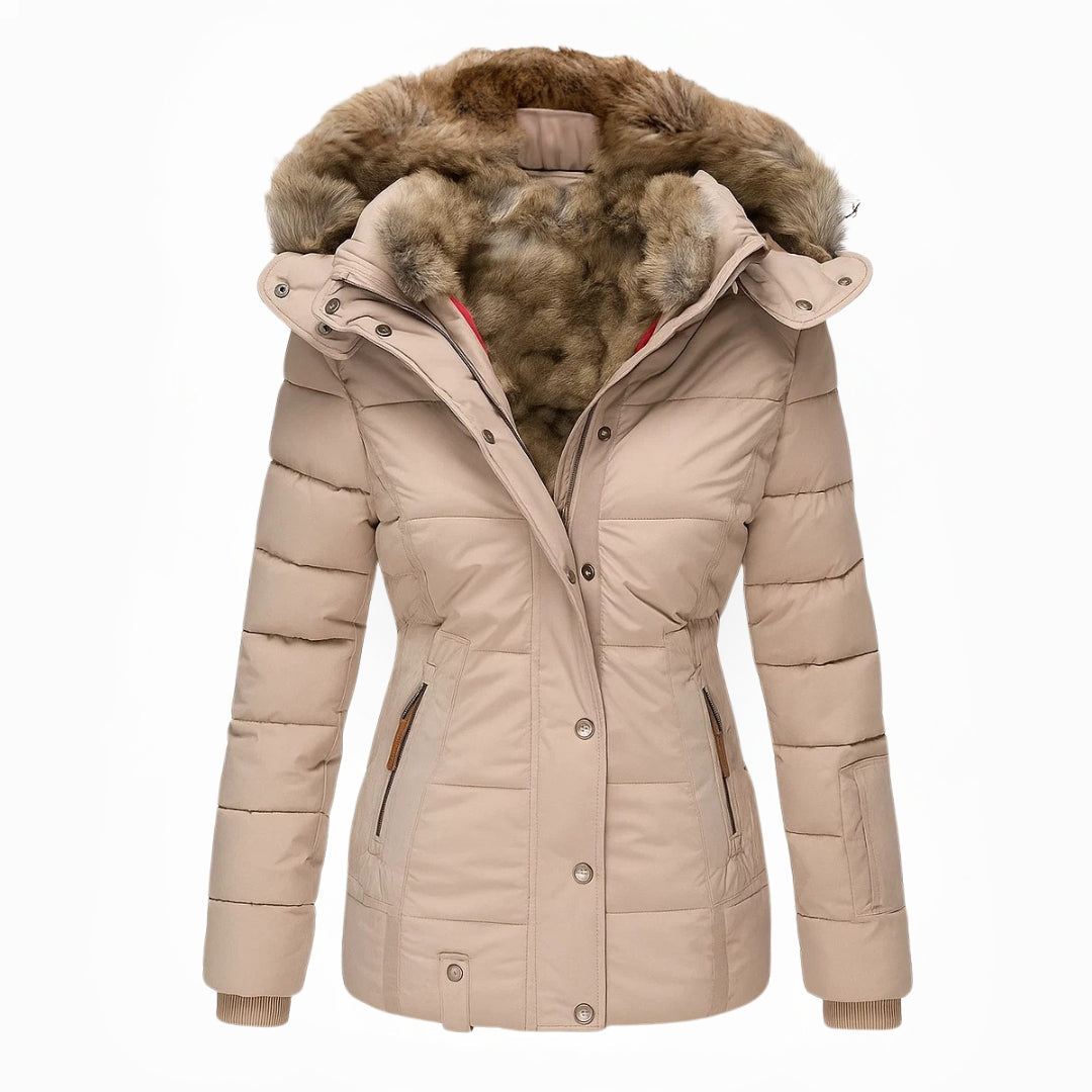 Manteau d'Hiver Alisson™ avec Doublure en Fourrure