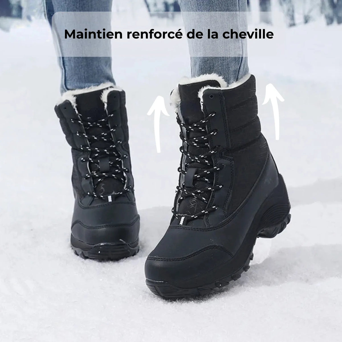 Neïla | Bottines après-ski fourrées