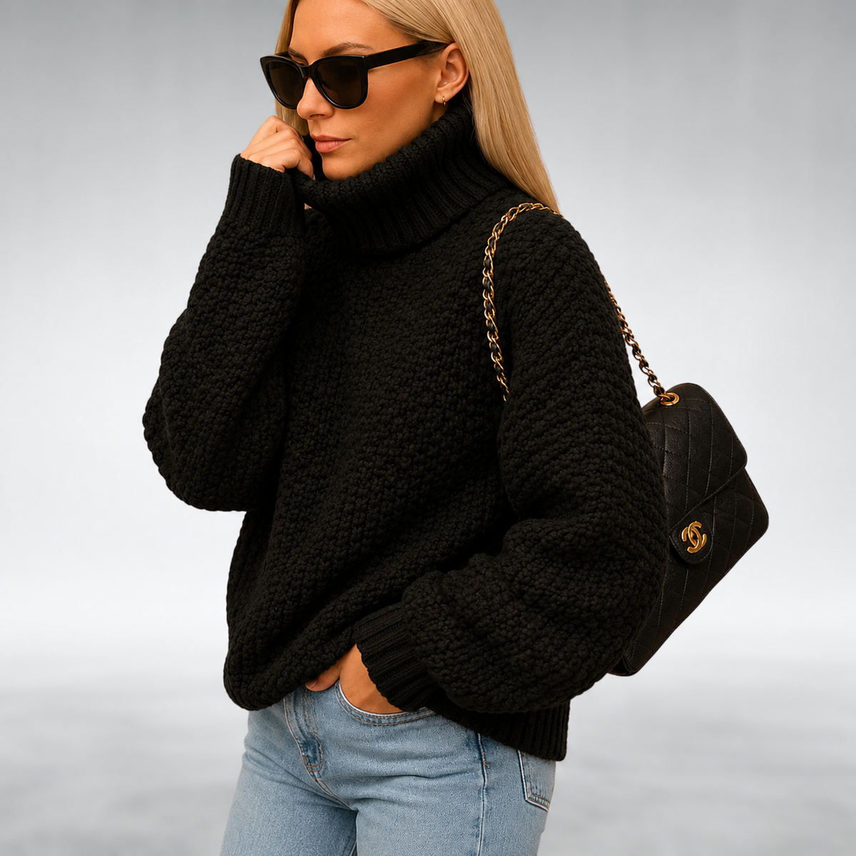 Lucia™ Cozy Turtleneck Sweater