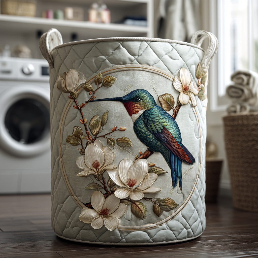 Daisy | Panier à linge colibri