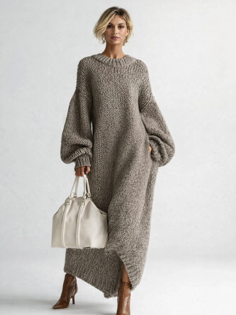 Valeria | Robe pull longue oversize