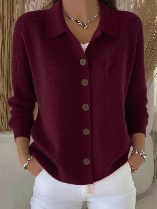 Josephine™ | Cardigan à col et boutons