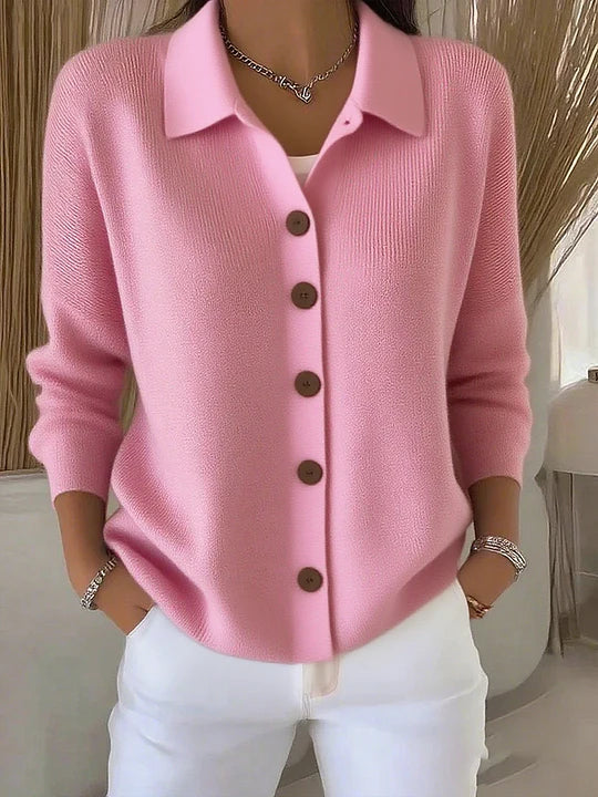 Josephine™ | Cardigan à col et boutons