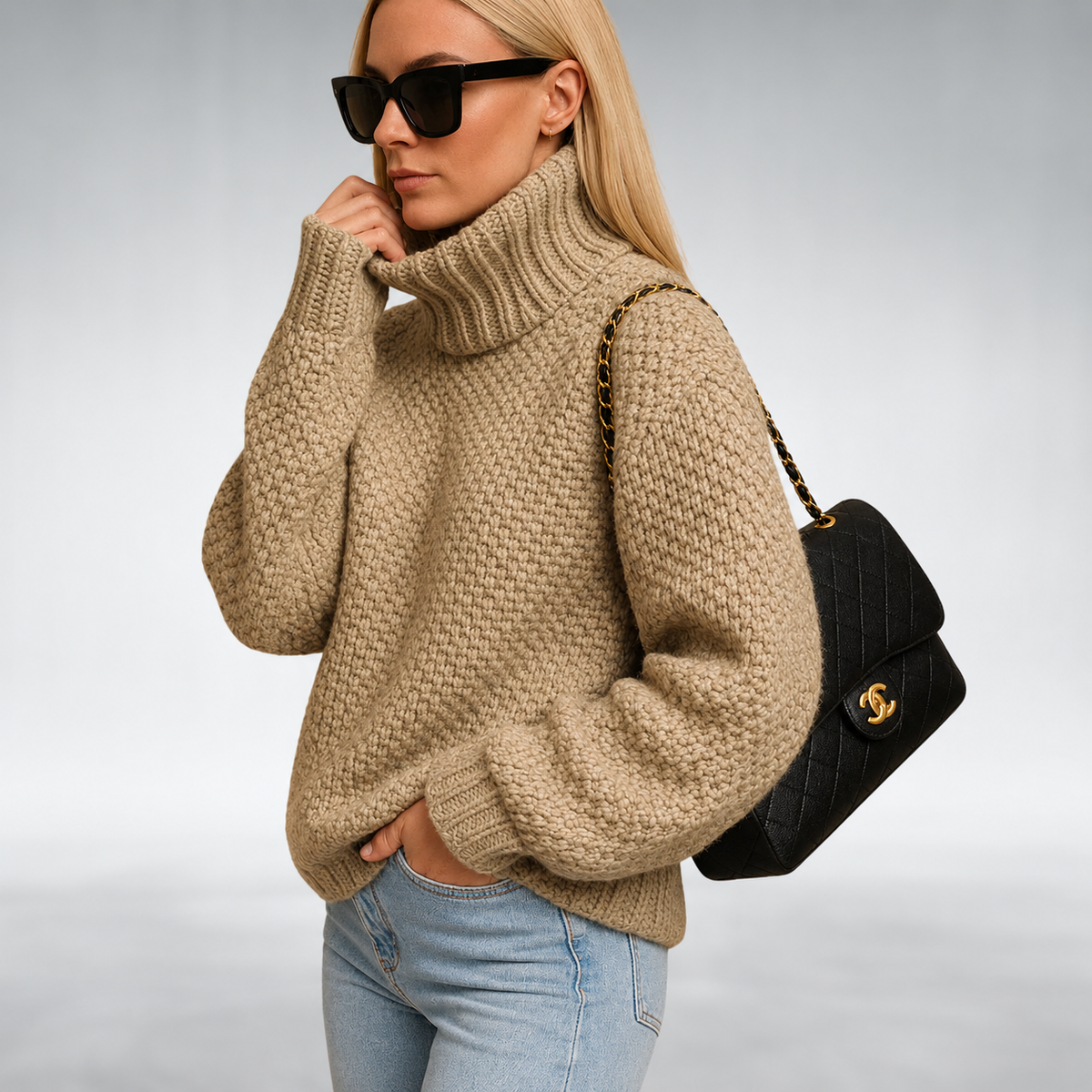 Lucia™ Cozy Turtleneck Sweater