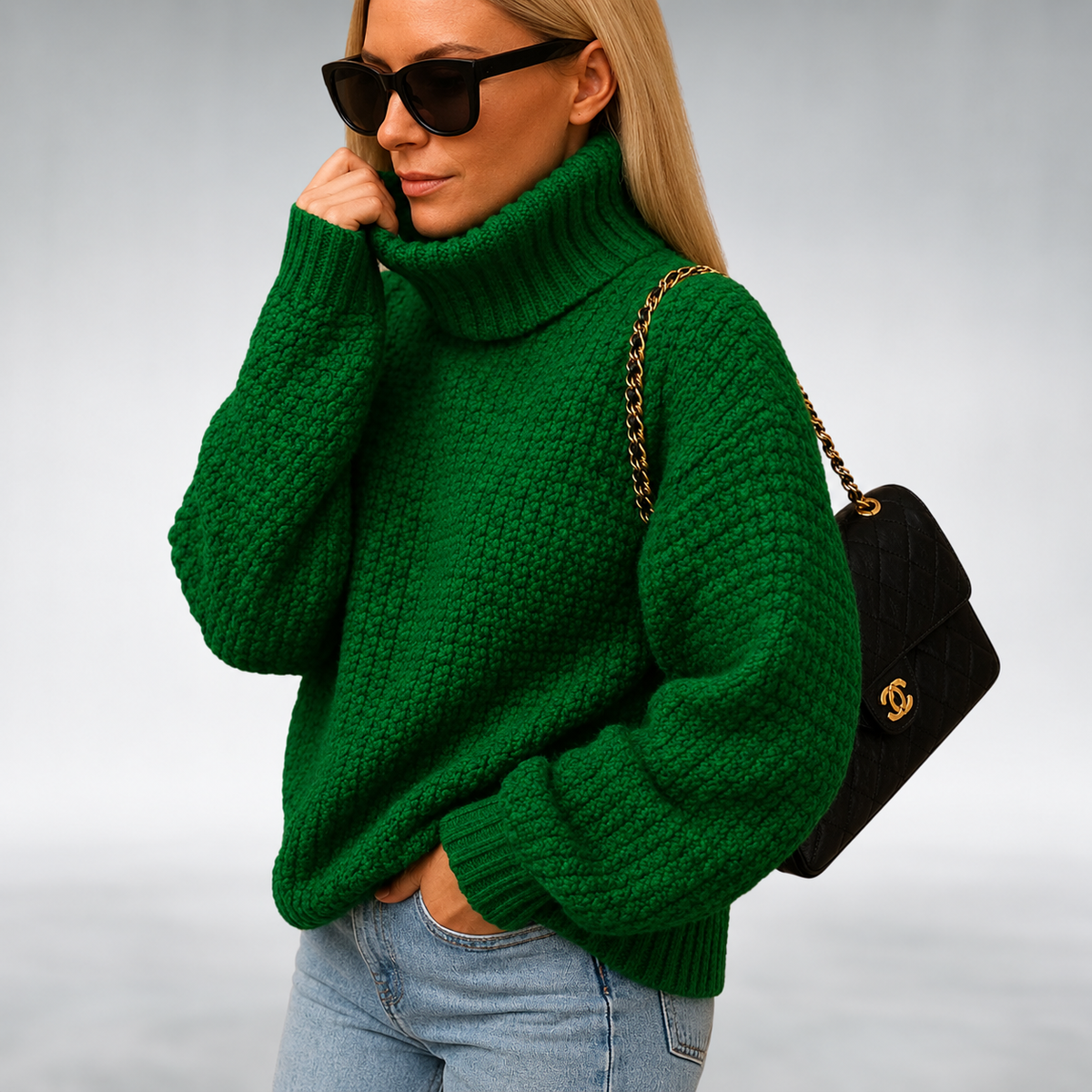 Lucia™ Cozy Turtleneck Sweater