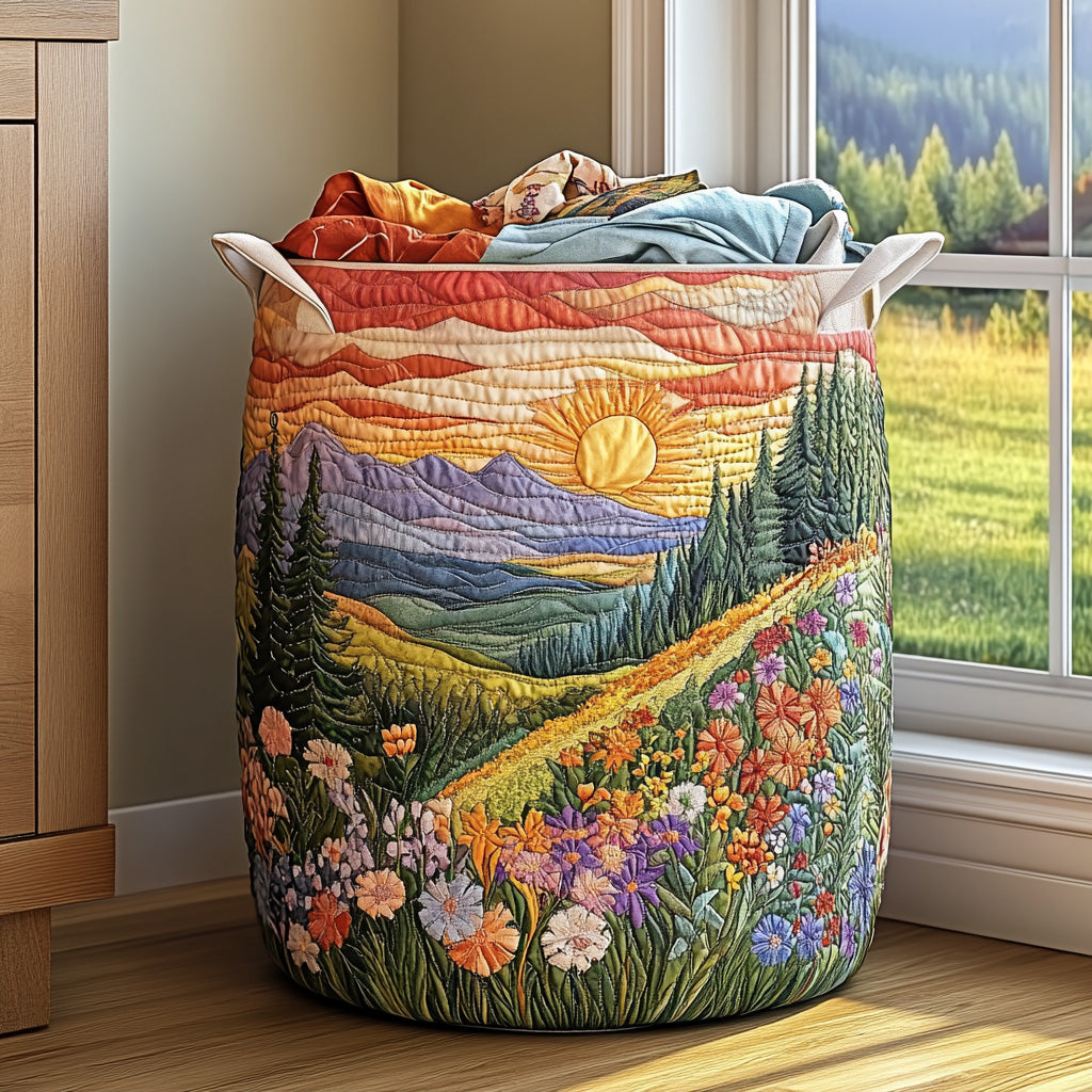 Gloria | Panier à linge lever de soleil
