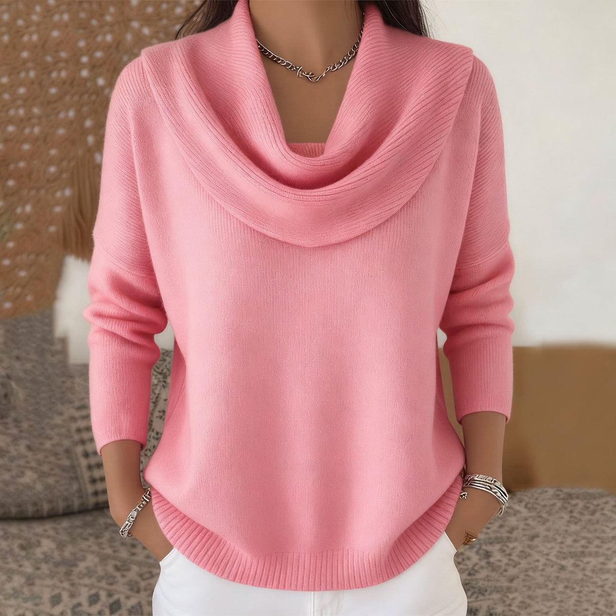 Juliette™ | Pull à Col Châle