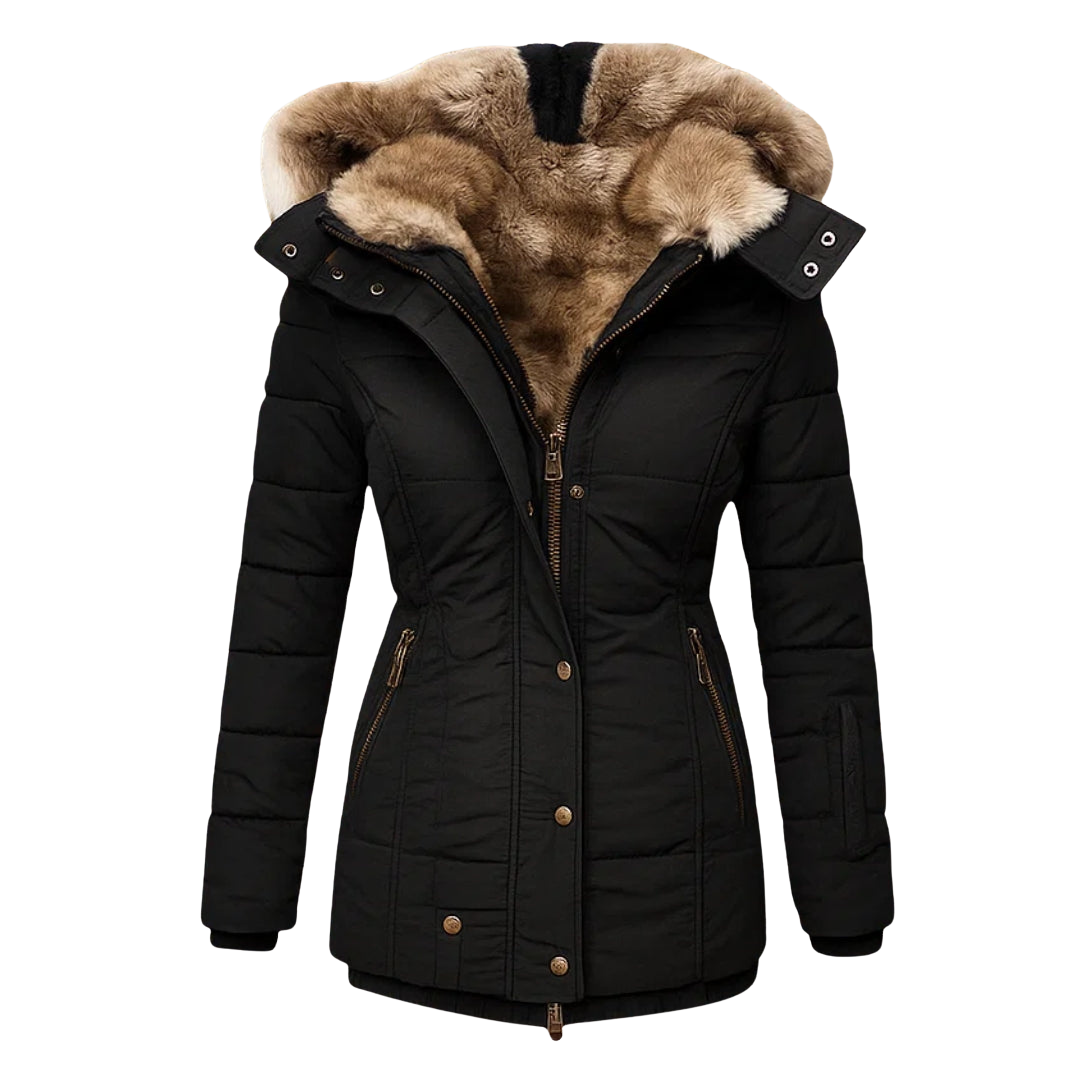 Manteau d'Hiver Alisson™ avec Doublure en Fourrure