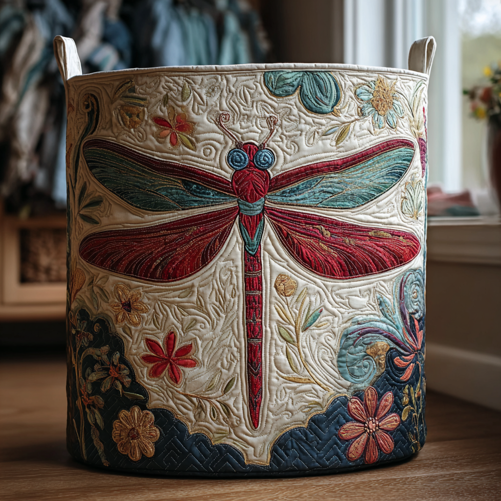 Skye | Panier à linge libellule