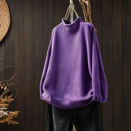 Bertha | Pull ample à col montant