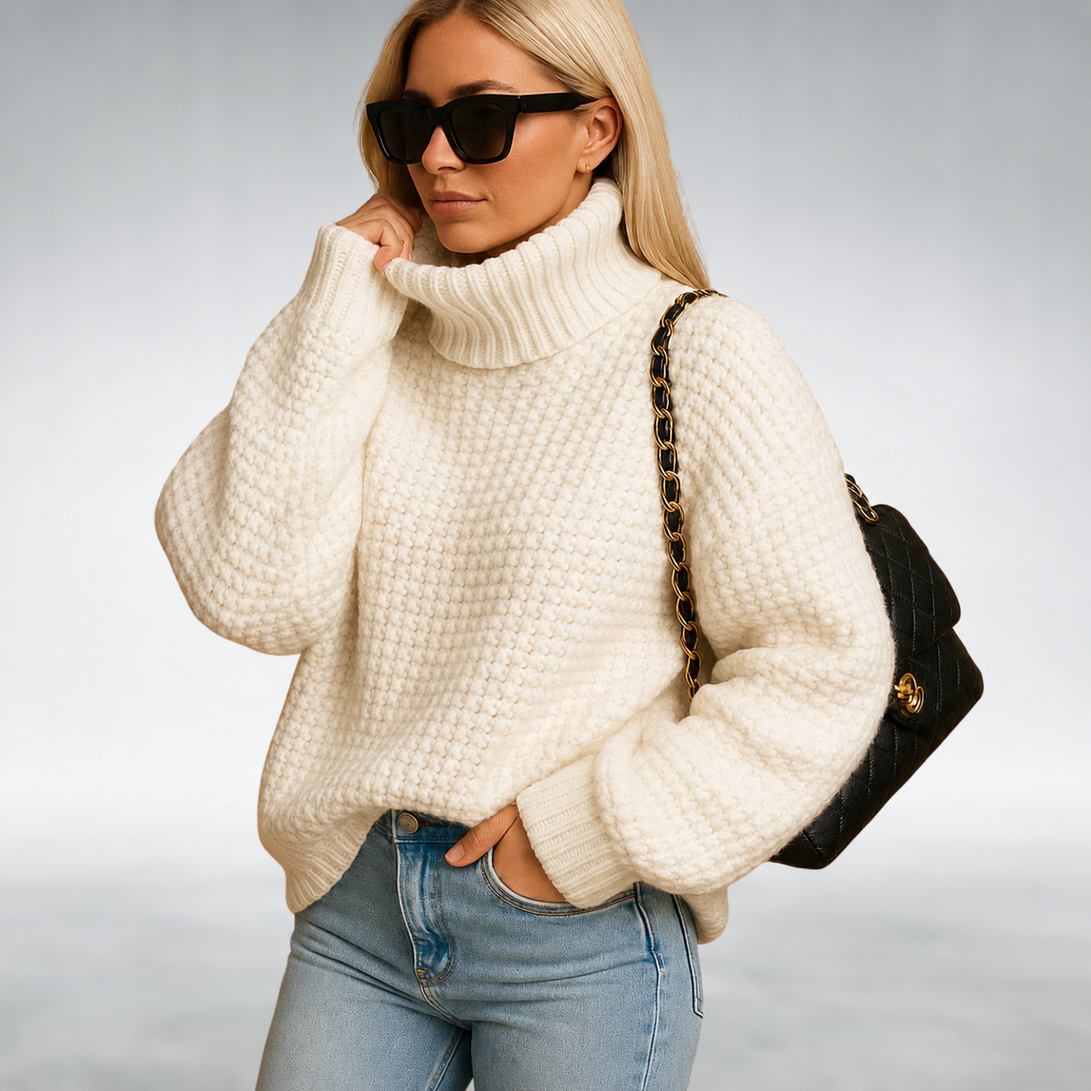 Lucia™ Cozy Turtleneck Sweater