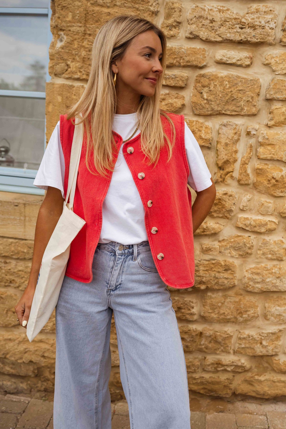 Loryn™ Gilet d'Été Élégant