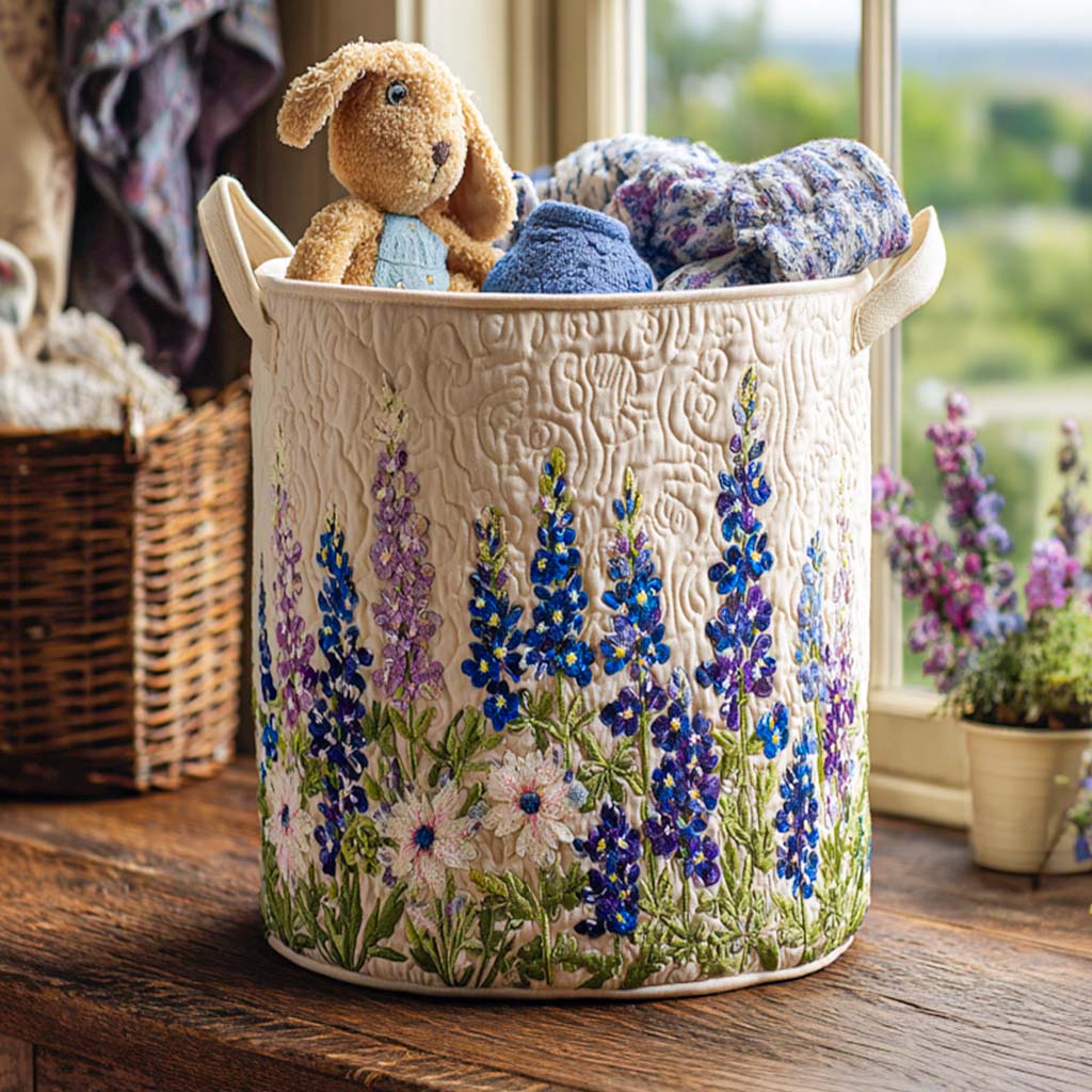 Meadow | Panier à linge fleurs des champs
