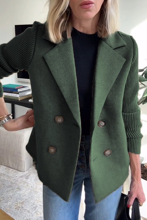 Kristiana™ Blazer Tricoté Élégant