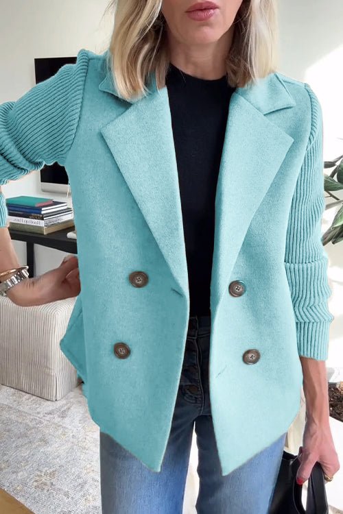 Kristiana™ Blazer Tricoté Élégant