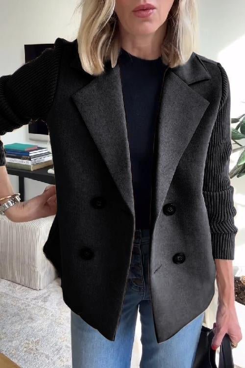 Kristiana™ Blazer Tricoté Élégant