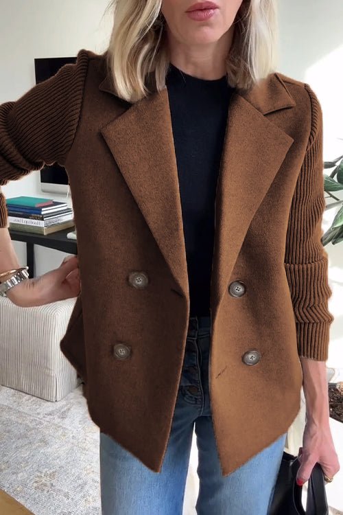 Kristiana™ Blazer Tricoté Élégant