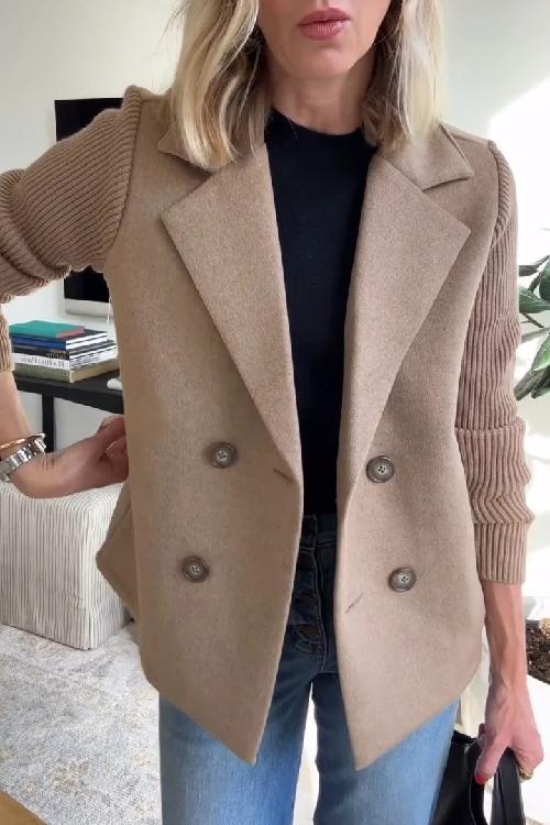 Kristiana™ Blazer Tricoté Élégant