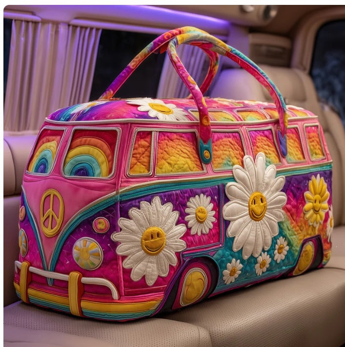 Joyvana | Sac week-end rose vif