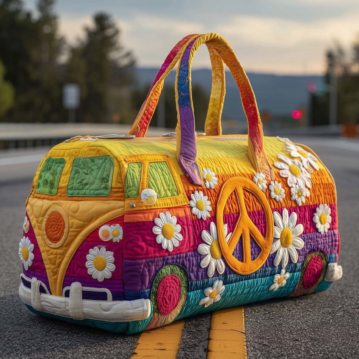 Daisyvana | Sac week-end marguerites
