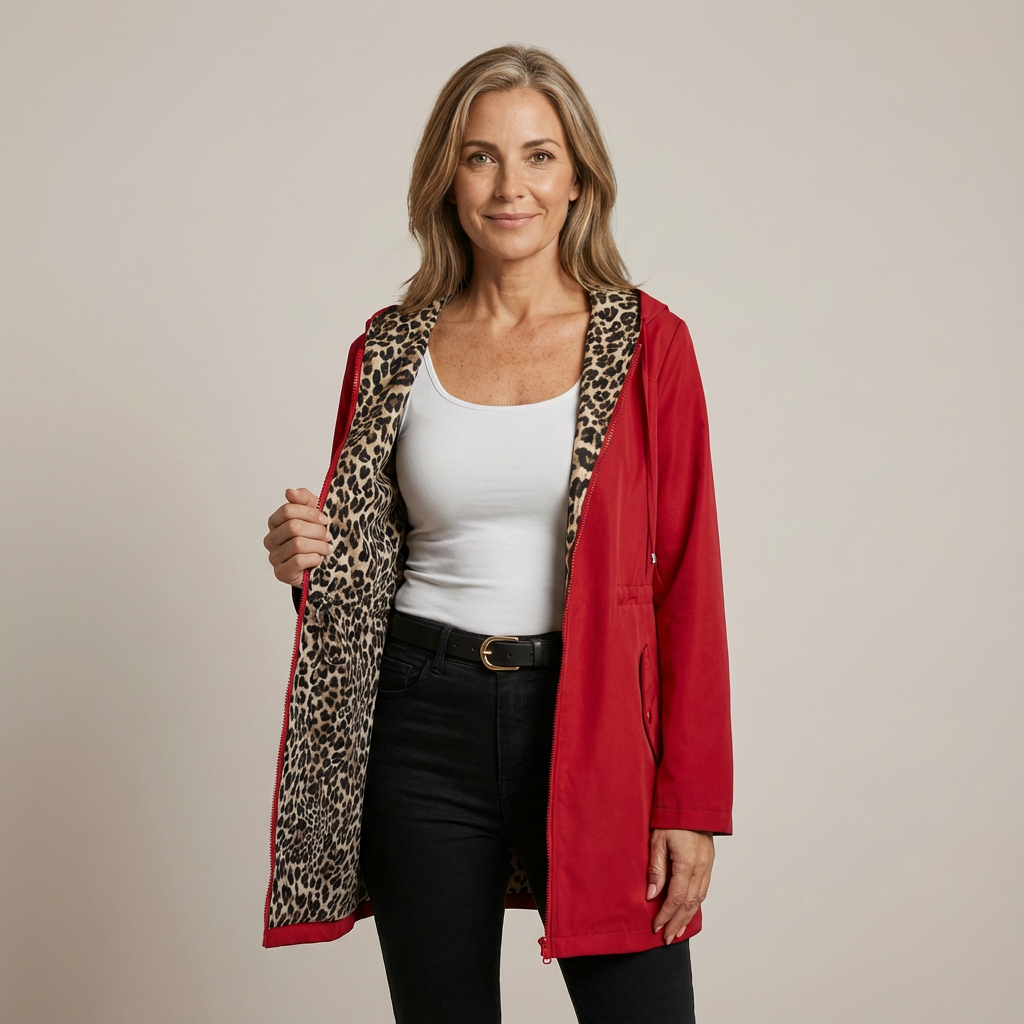 Manteau à Capuche Réversible Nikkie™