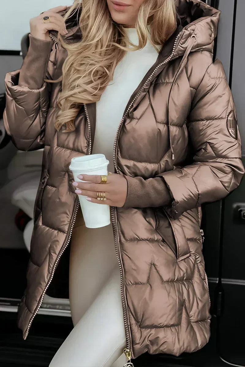 Mila | Manteau d'hiver à capuche