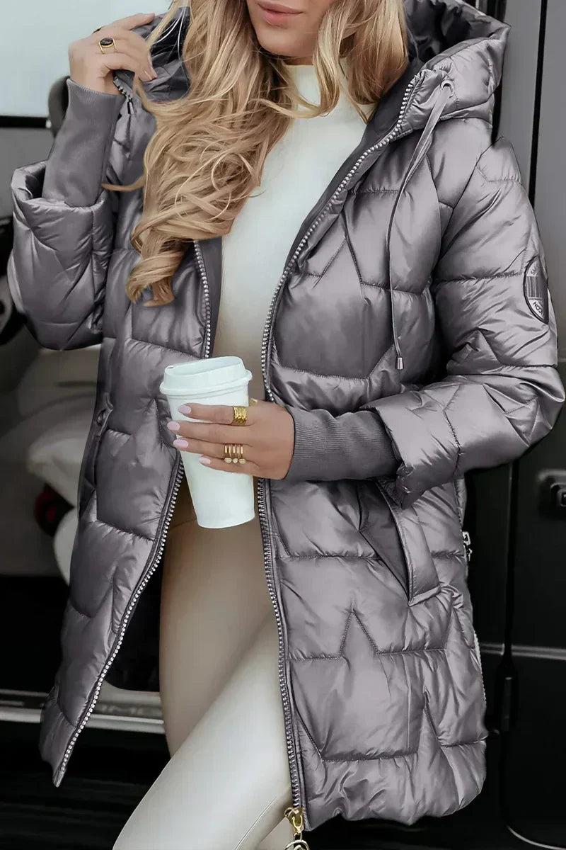 Mila | Manteau d'hiver à capuche