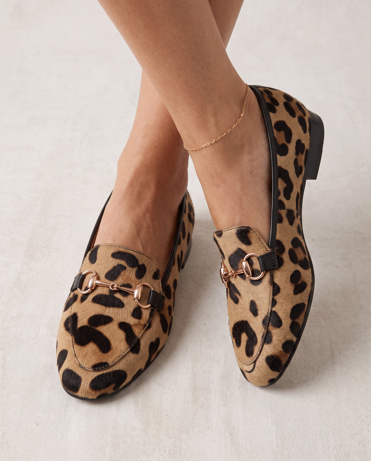 Serena | Mocassins léopard à mors