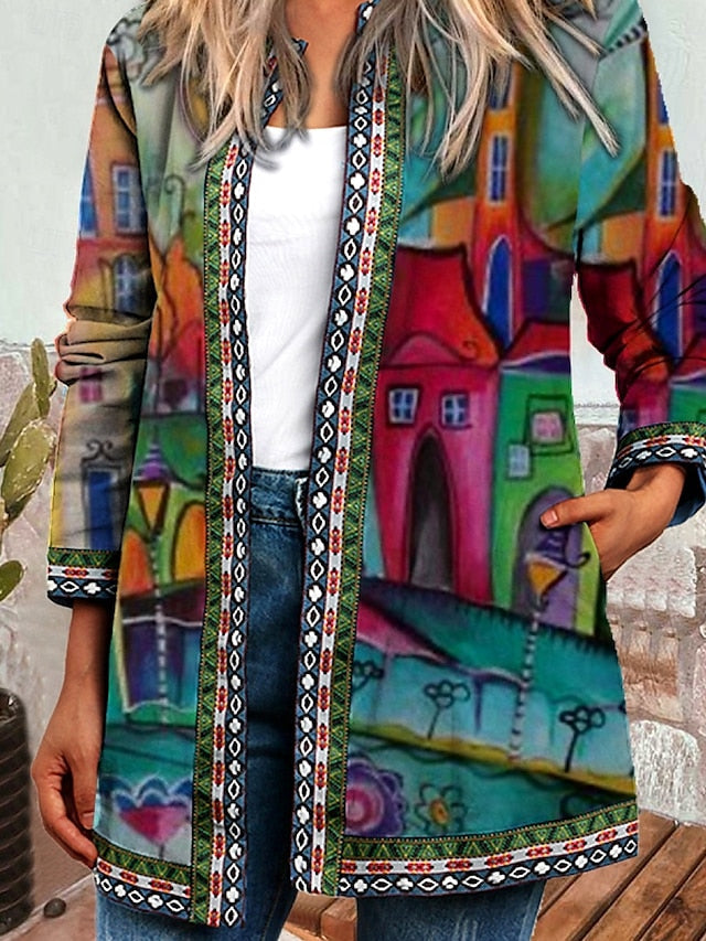 Briony™ | Veste Matelassée en Patchwork Floral