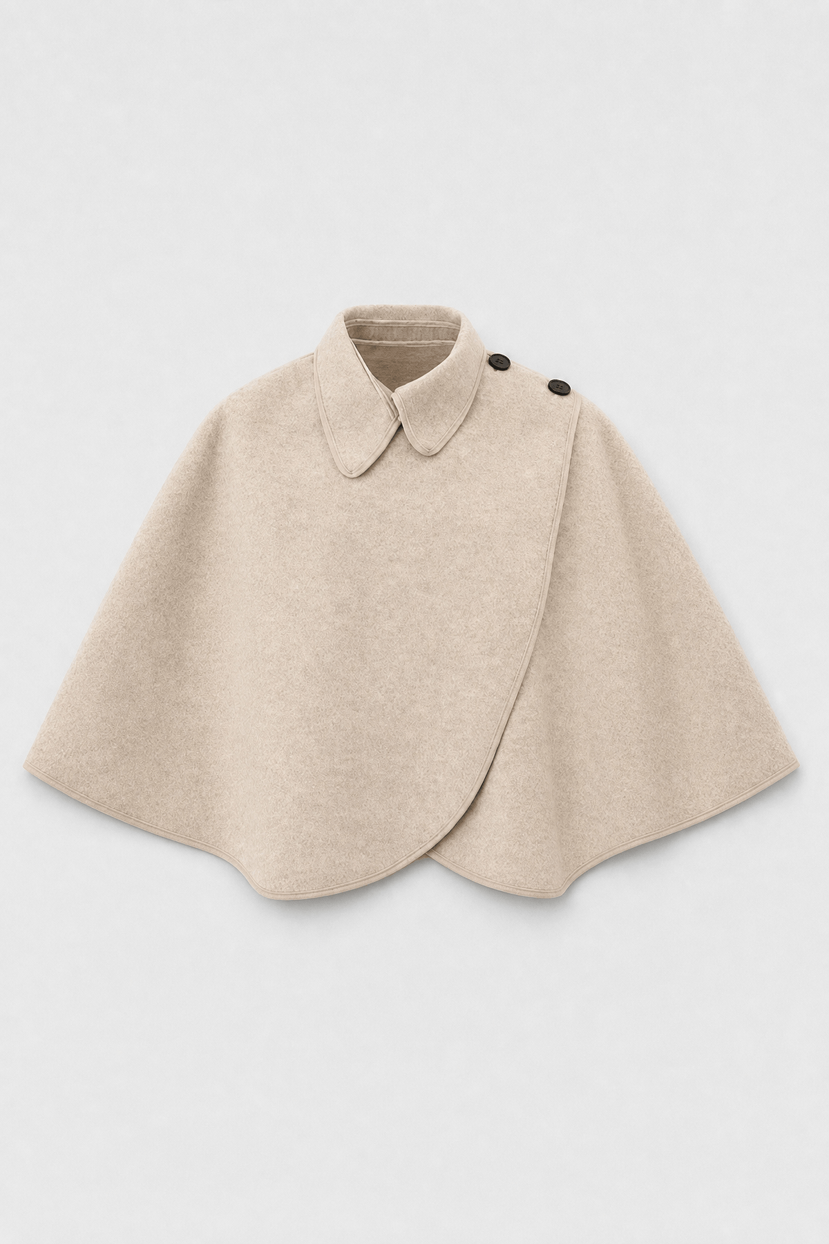 Albane | Cape courte à col Claudine