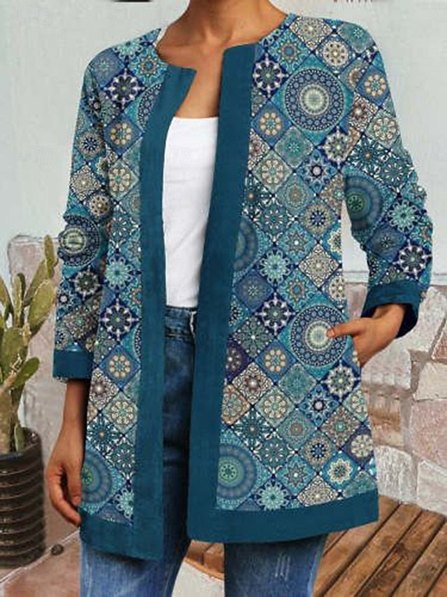 Briony™ | Veste Matelassée en Patchwork Floral